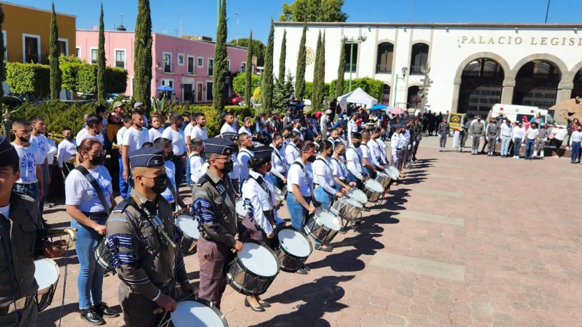 Abanderan a zona XXIX de Tlaxcala del Pentathlón Militarizado Universitario 2